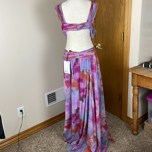 Fame & Partners multi color Evening Gown - Picture 3 of 3